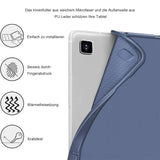 Smart Book Cover für Samsung Galaxy Tab S9+ / S9 FE+ in Grau – Wake-&-Sleep-Funktion, Stifthalter & flexible Aufstellmöglichkeiten.