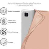 Smart Book Cover für Samsung Galaxy Tab S7 / S8 in Rosegold – Wake-&-Sleep-Funktion, Stifthalter & flexible Aufstellmöglichkeiten.