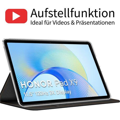 Elegante Klapphülle mit Magnetverschluss für Honor Pad X9 Tablet – Schützend und stilvoll