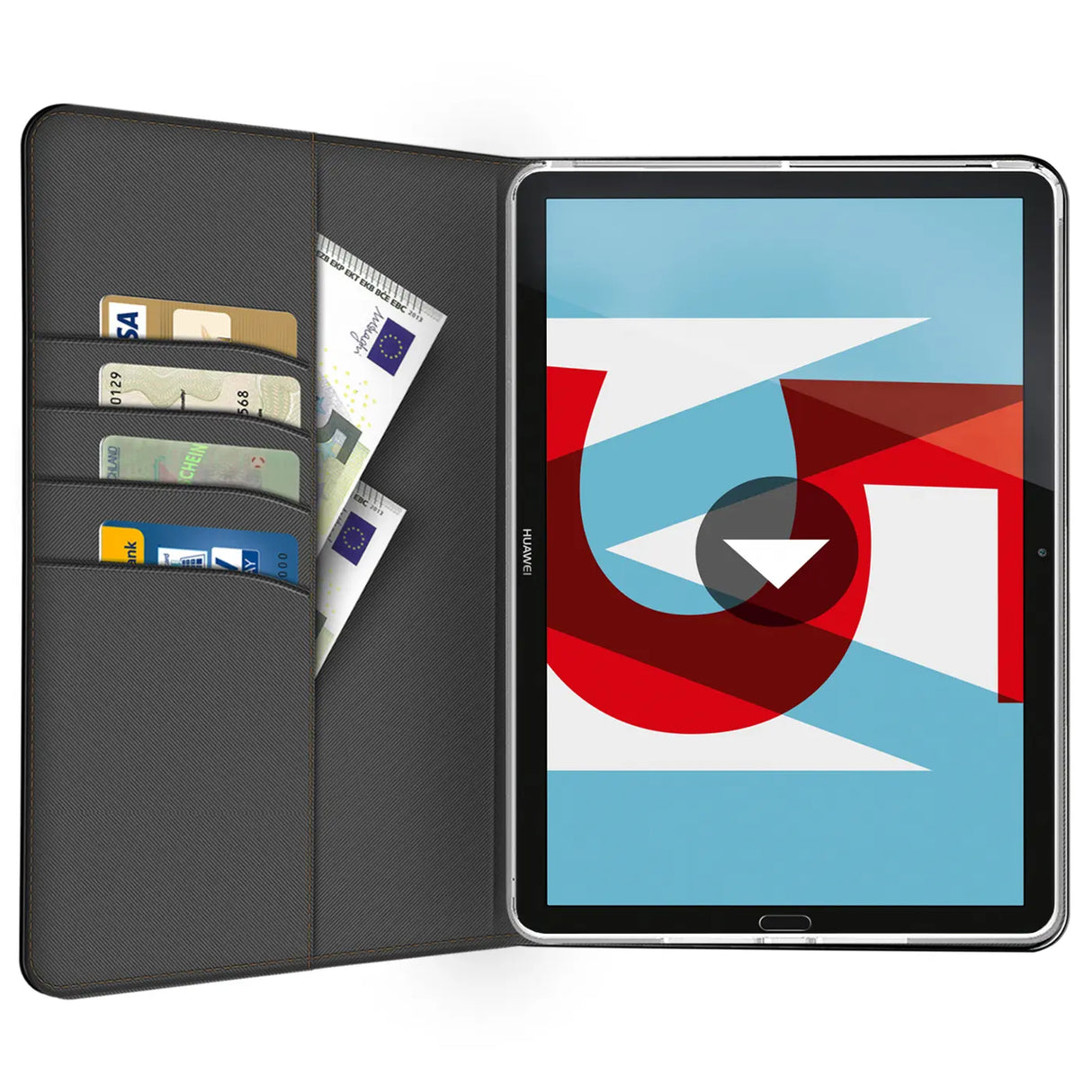 Elegante Klapphülle mit Magnetverschluss für Huawei Mediapad M5 / M5 Pro 10.8 Tablet – Schützend und stilvoll