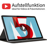 Elegante Klapphülle mit Magnetverschluss für Huawei Mediapad M5 / M5 Pro 10.8 Tablet – Schützend und stilvoll