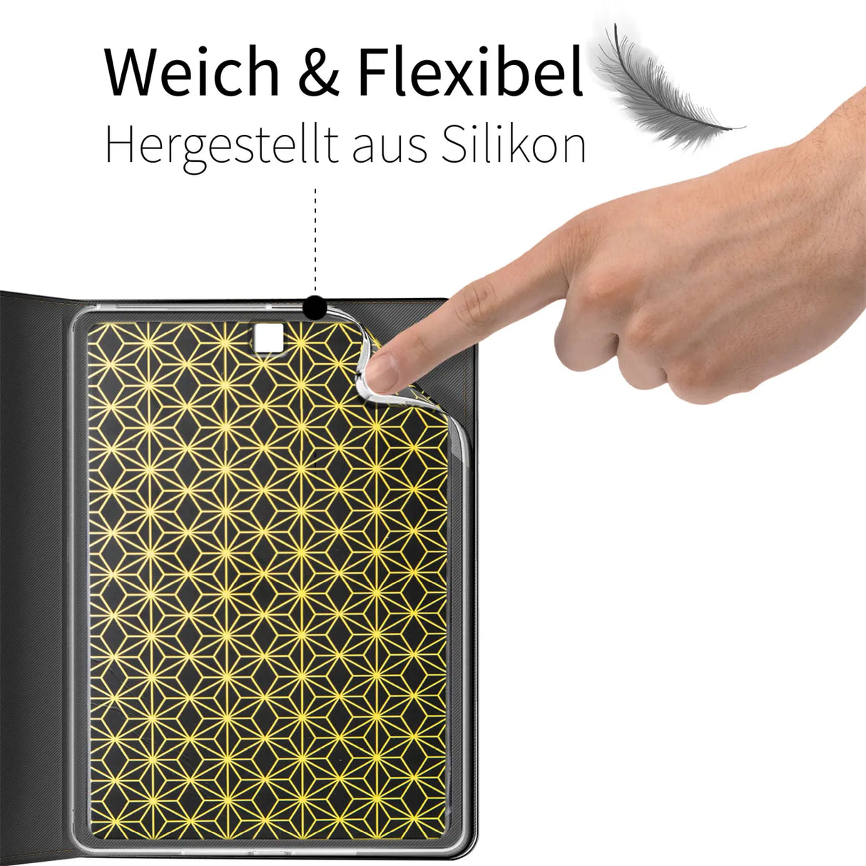 Elegante Klapphülle mit Magnetverschluss für Samsung Galaxy Tab S2 9.7 Tablet – Schützend und stilvoll