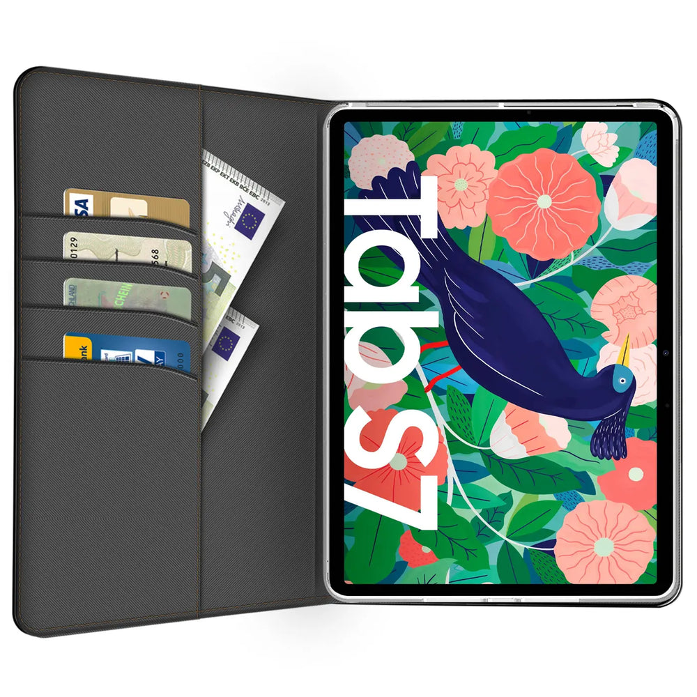 Elegante Klapphülle mit Magnetverschluss für Samsung Galaxy Tab Tab S7 / S8 Tablet – Schützend und stilvoll
