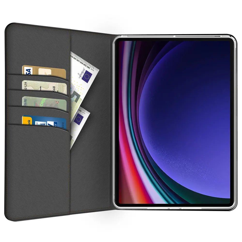 Elegante Klapphülle mit Magnetverschluss für Samsung Galaxy Tab S9+ / S9 FE+ Tablet – Schützend und stilvoll