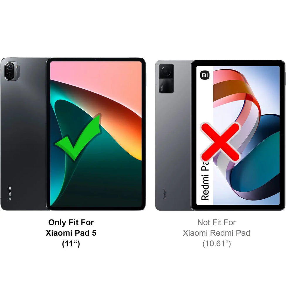 Elegante Klapphülle mit Magnetverschluss für Xiaomi Pad 5 Tablet – Schützend und stilvoll