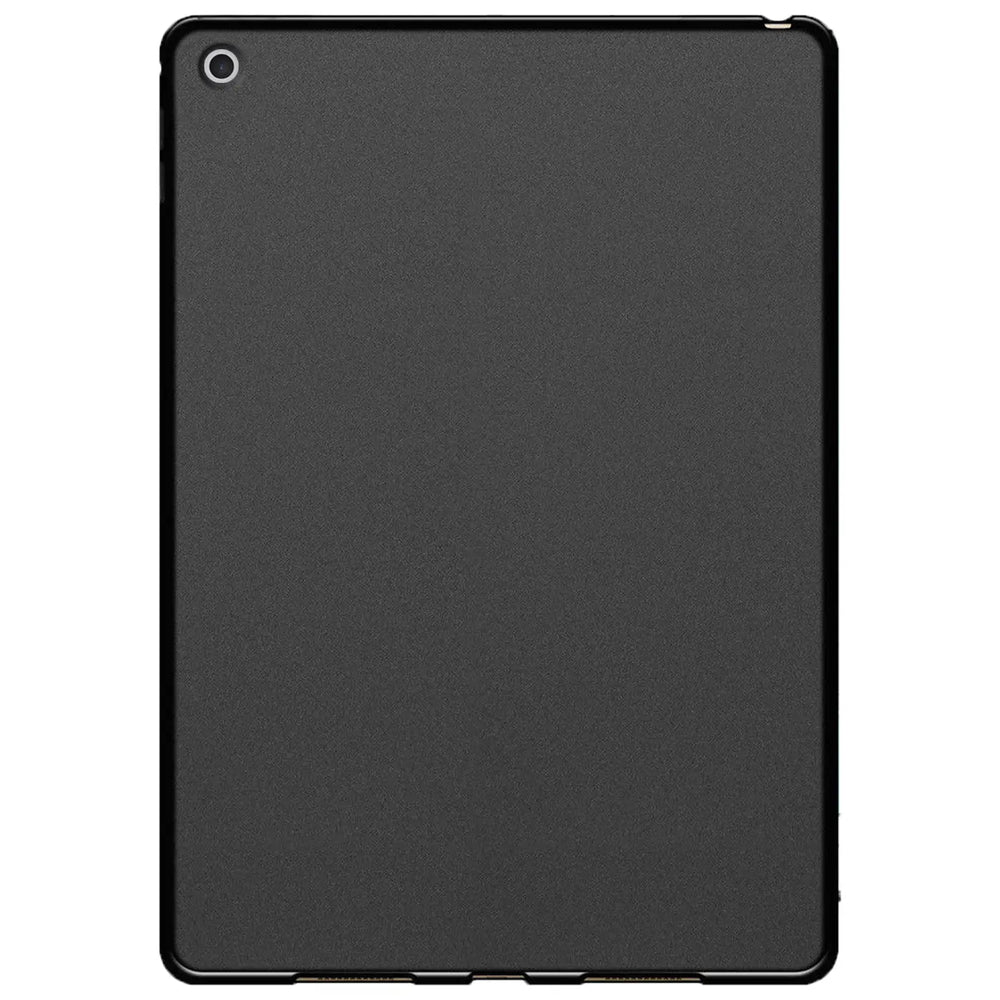 Schwarze TPU-Schutzhülle für iPad Air (1. Gen.), Rückansicht, von oben