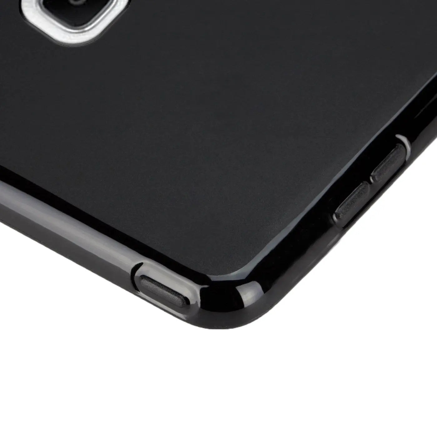 Schwarze TPU Hülle für Samsung Galaxy Tab S2 9.7, Nahaufnahme, Detailansicht.