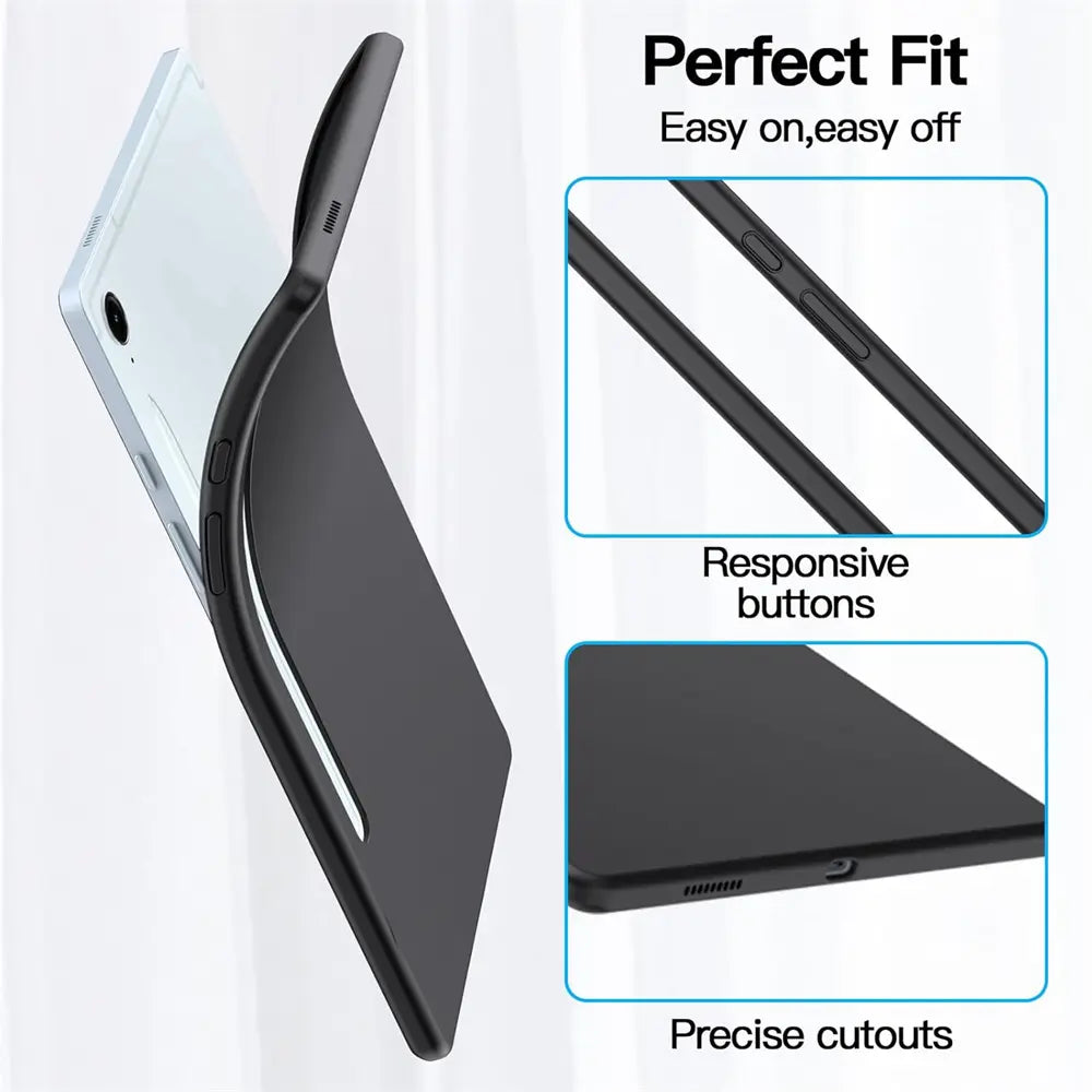 Schutzhülle für Samsung Galaxy Tab S9 / S9 FE Tablet – Integrierte Stifthalterung und schützendes Design