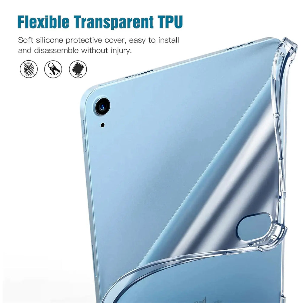 Kristallklare Tablet-Schutzhülle für iPad Air 4 10.9 2020 – Extra starke, stoßdämpfende Kanten
