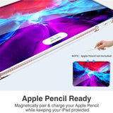 Kristallklare Tablet-Schutzhülle für iPad Pro 12.9 2020 – Extra starke, stoßdämpfende Kanten