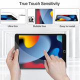 Displayschutzglas aus gehärtetem Glas für iPad 10.2 2020/2021 – Kratzfest und blasenfreie Installation