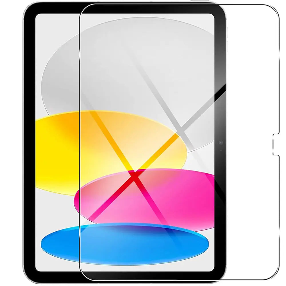 Displayschutzfolie aus Panzerglas für iPad (10. Gen.), Vorderansicht