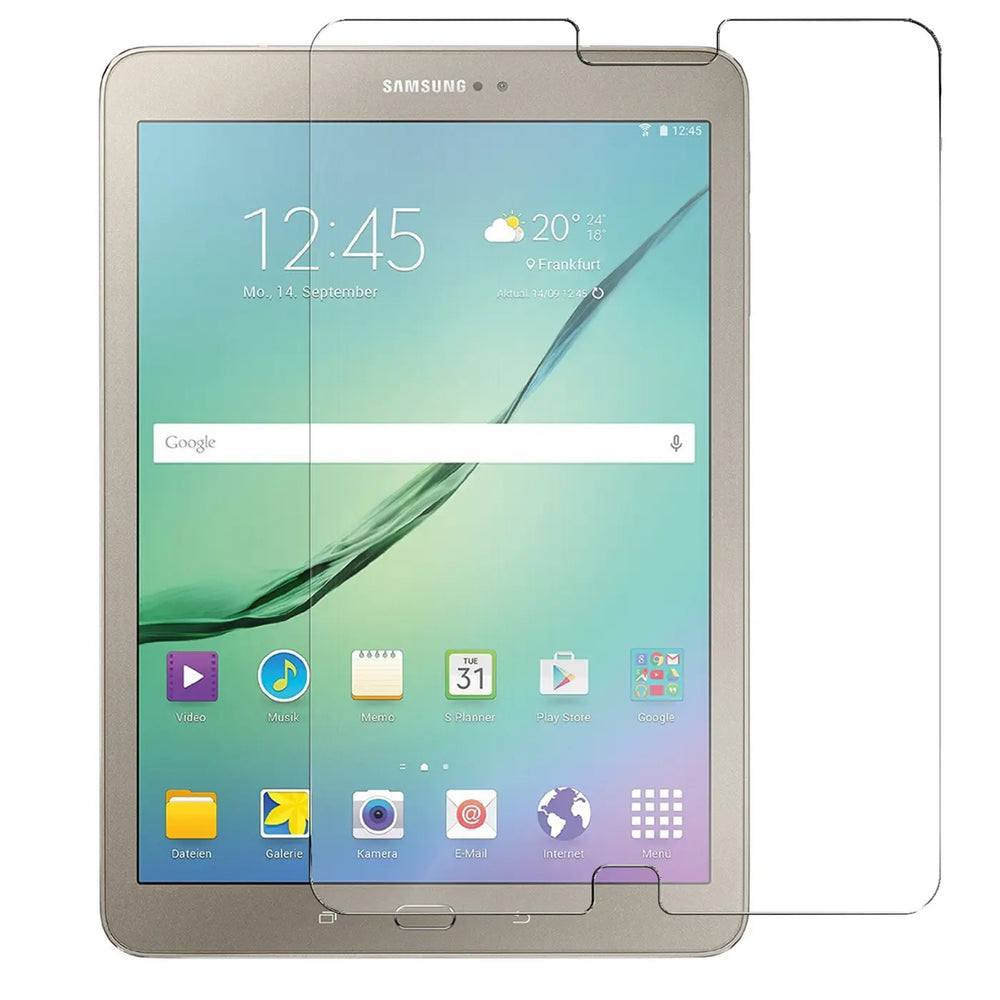 Displayschutzglas aus gehärtetem Glas für Samsung Galaxy Tab S2 9.7 – Kratzfest und blasenfreie Installation