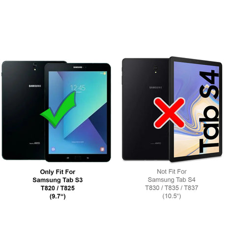 Displayschutzglas aus gehärtetem Glas für Samsung Galaxy Tab S3 9.7 – Kratzfest und blasenfreie Installation