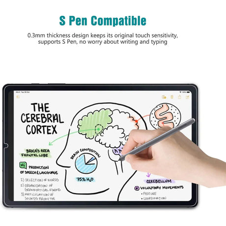 Displayschutzglas aus gehärtetem Glas für Samsung Galaxy Tab S6 Lite – Kratzfest und blasenfreie Installation