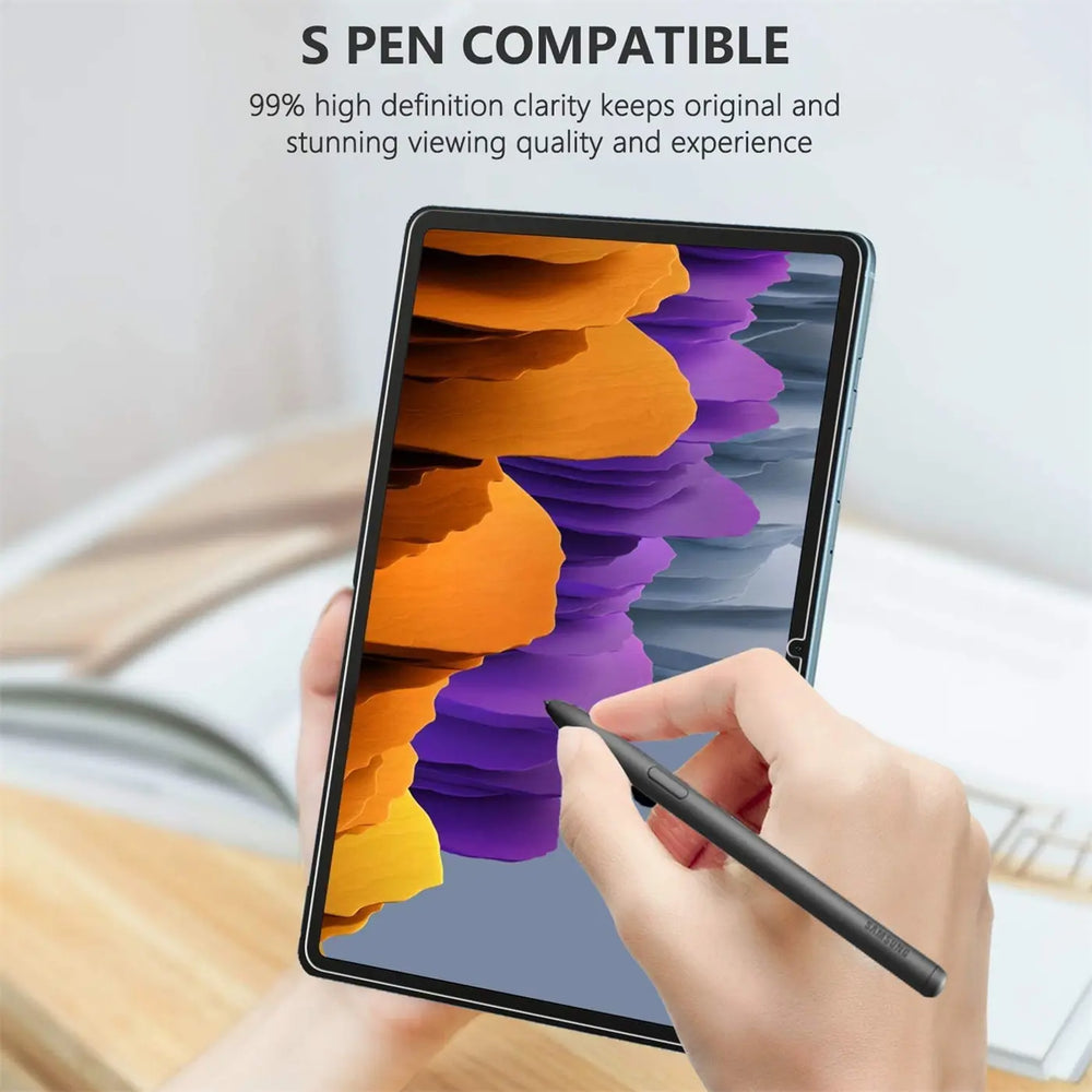 Displayschutzglas aus gehärtetem Glas für Samsung Galaxy Tab Tab S7 / S8 – Kratzfest und blasenfreie Installation