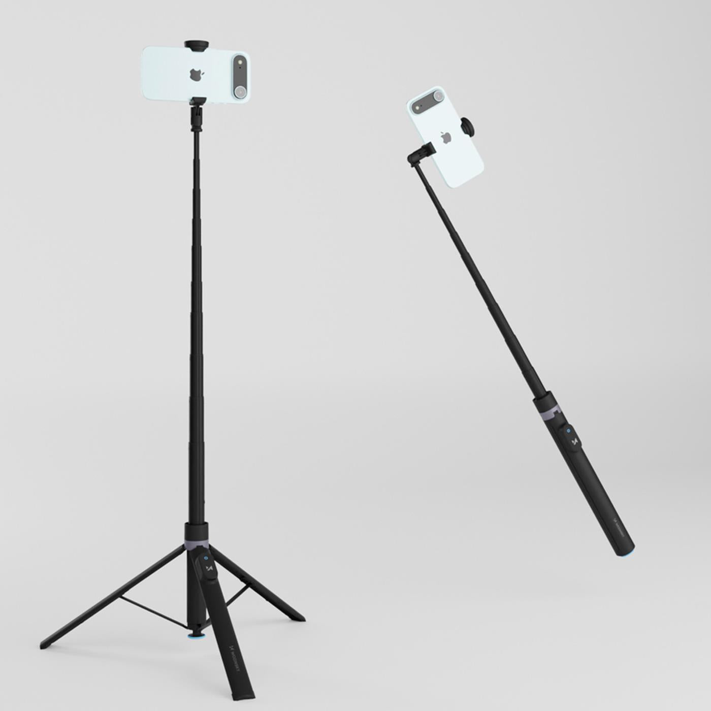 Selfie-Stick Stativ – 1,7m mit Auto-Open Funktion