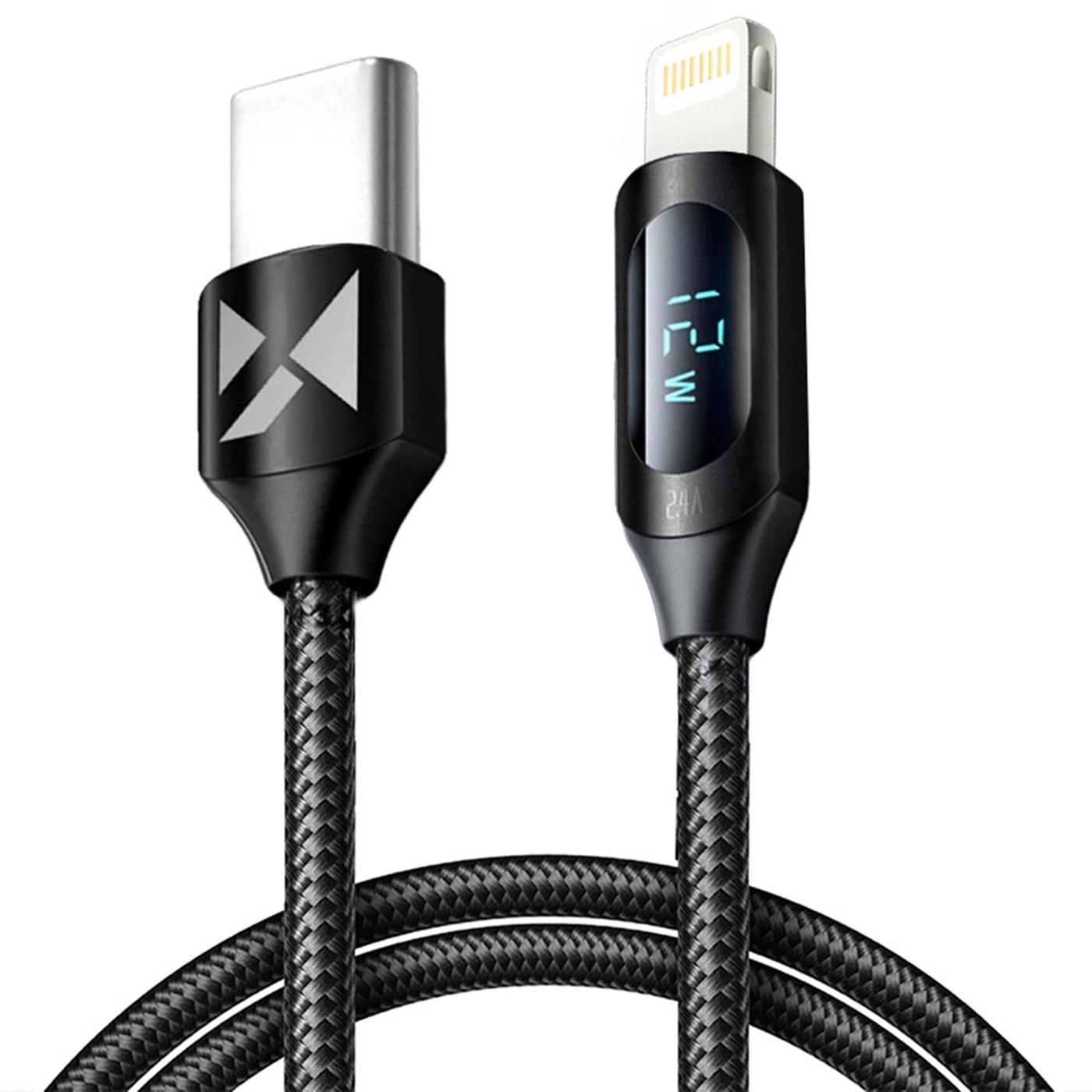 Ladekabel mit LED-Display – Schnellladung