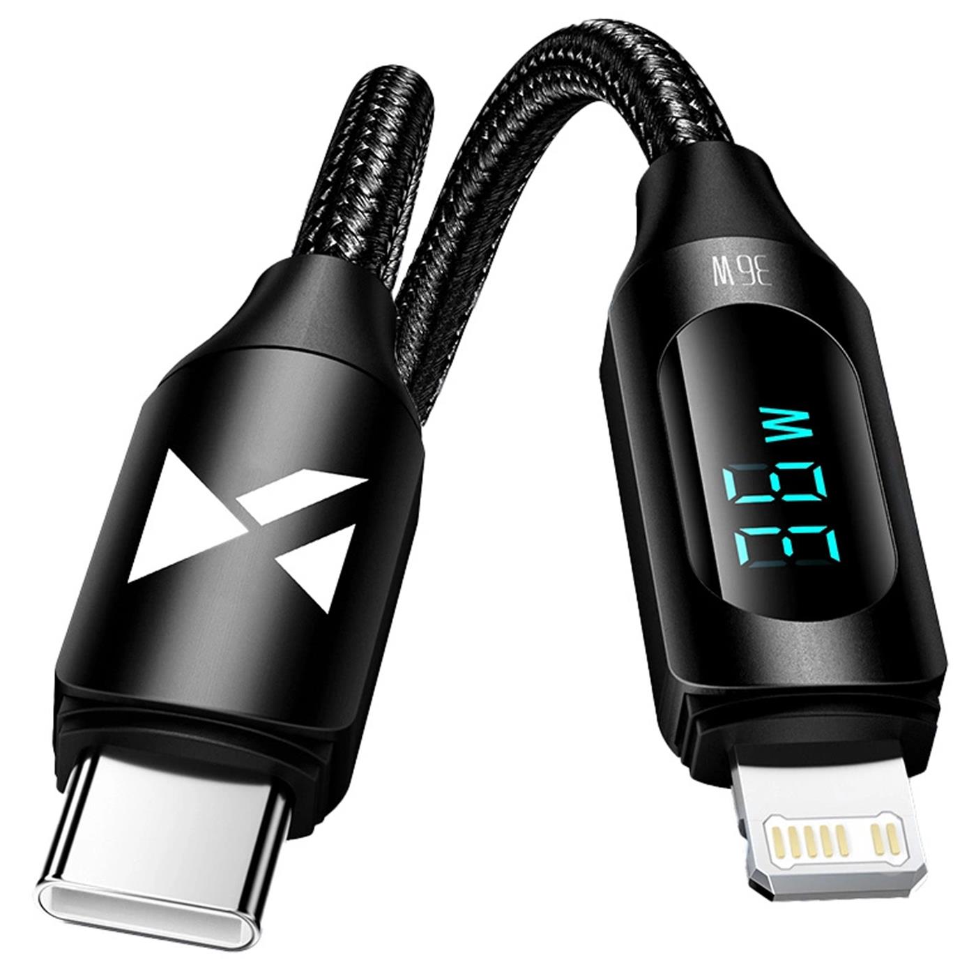 Ladekabel mit LED-Display – Schnellladung