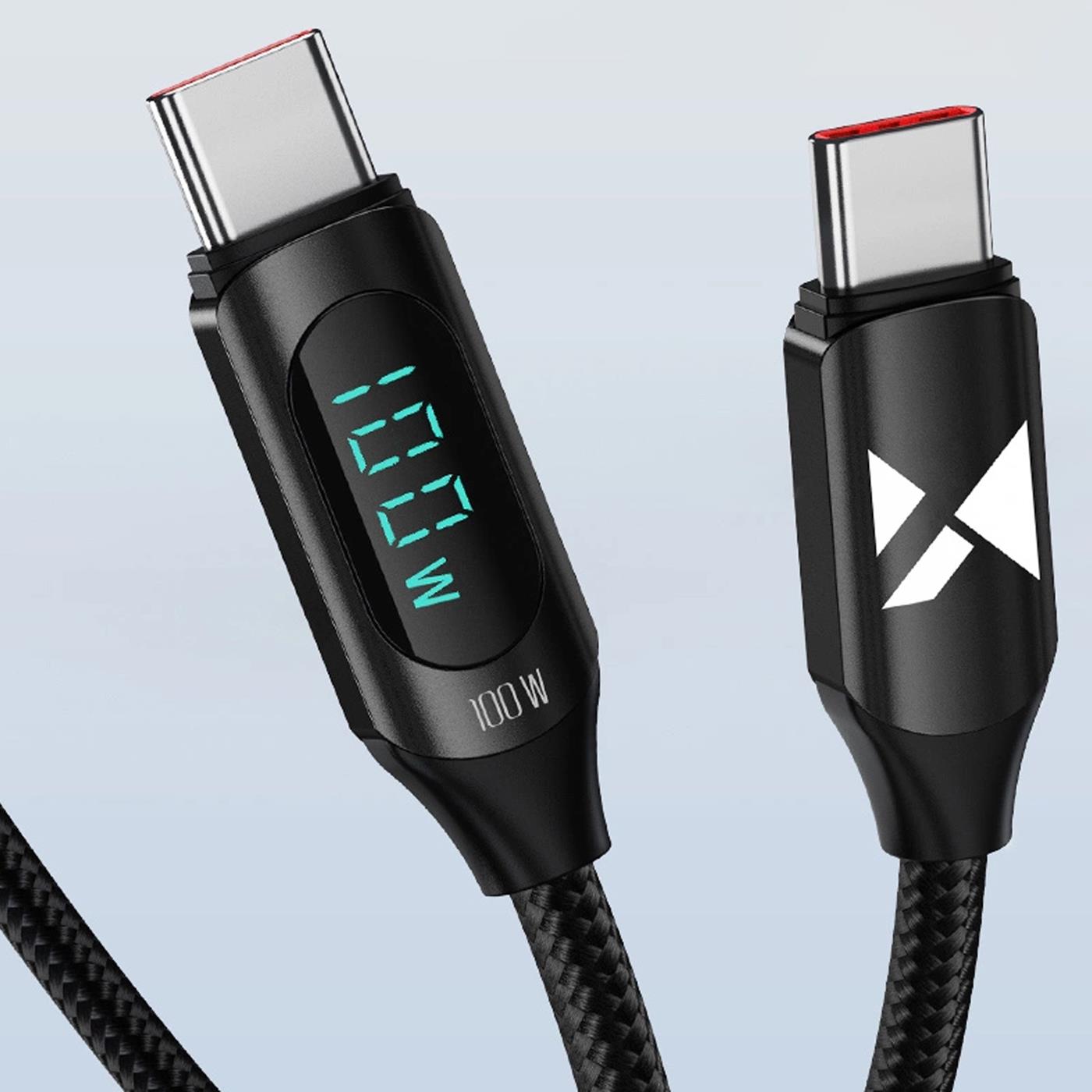 Ladekabel mit LED-Display – Schnellladung