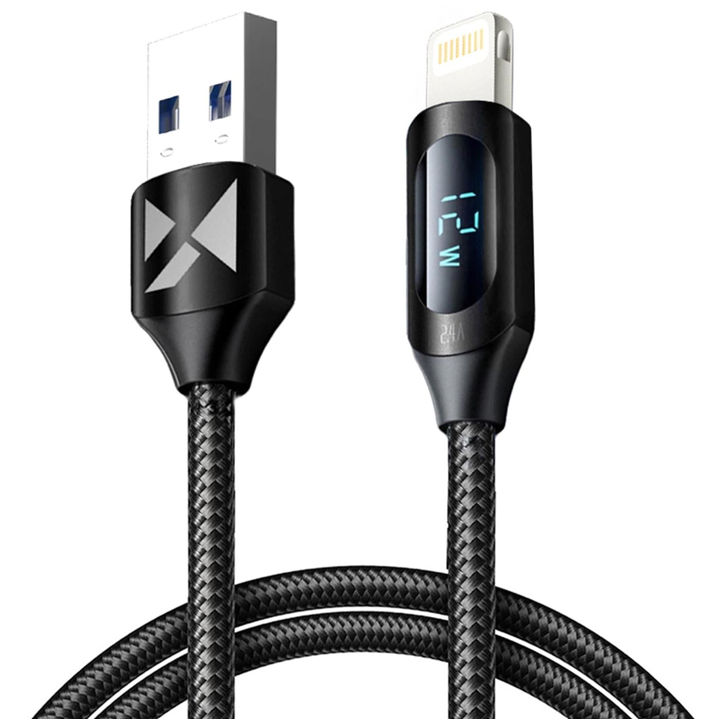 Ladekabel mit LED-Display – Schnellladung