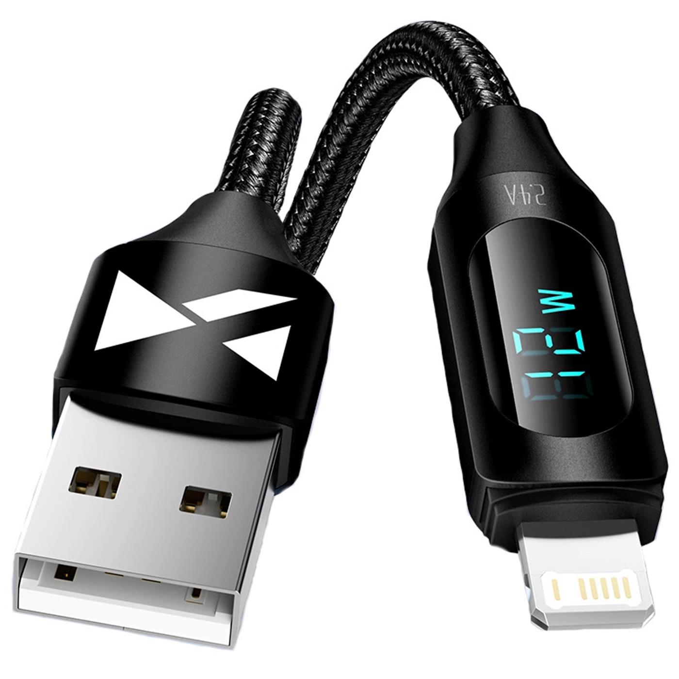 Ladekabel mit LED-Display – Schnellladung