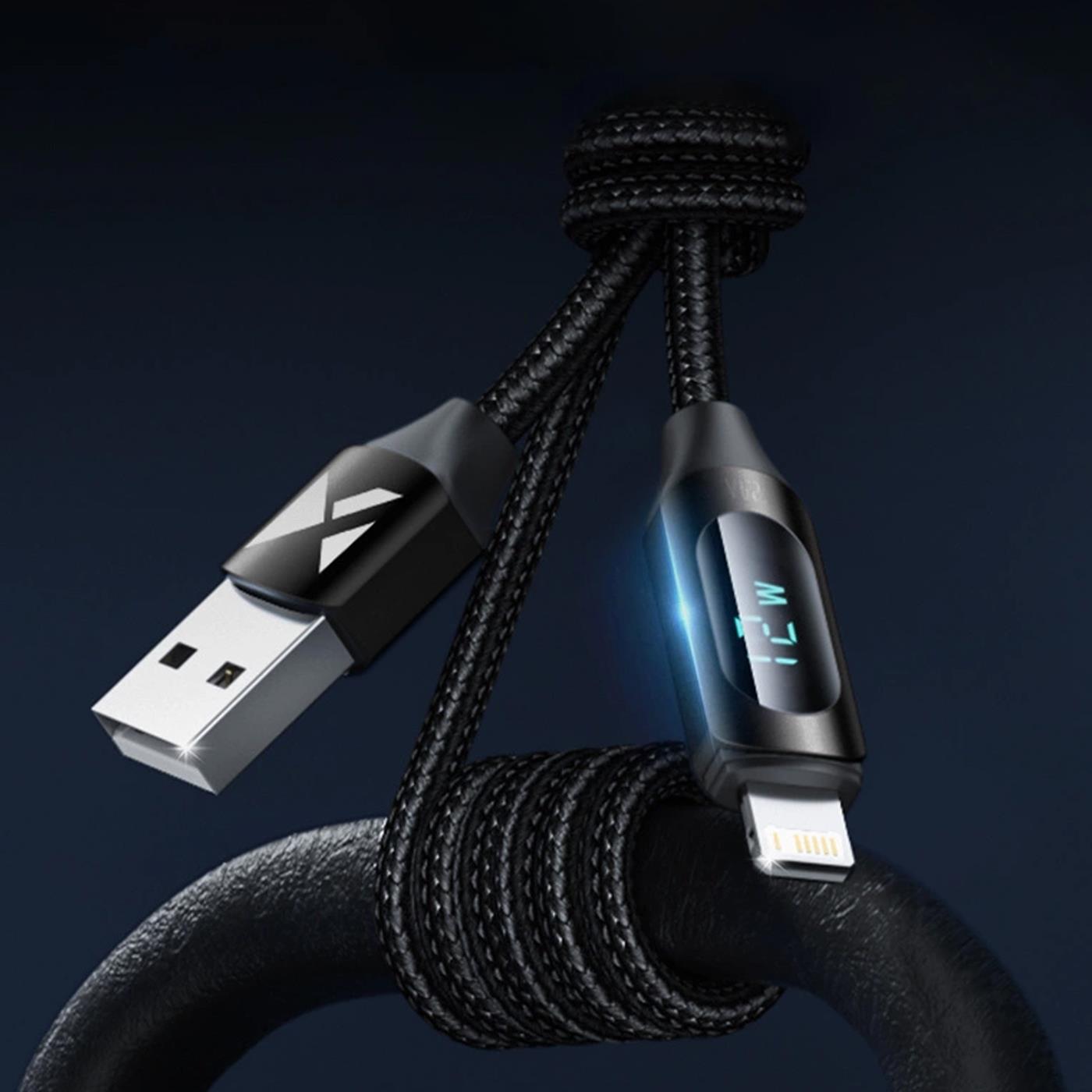Ladekabel mit LED-Display – Schnellladung