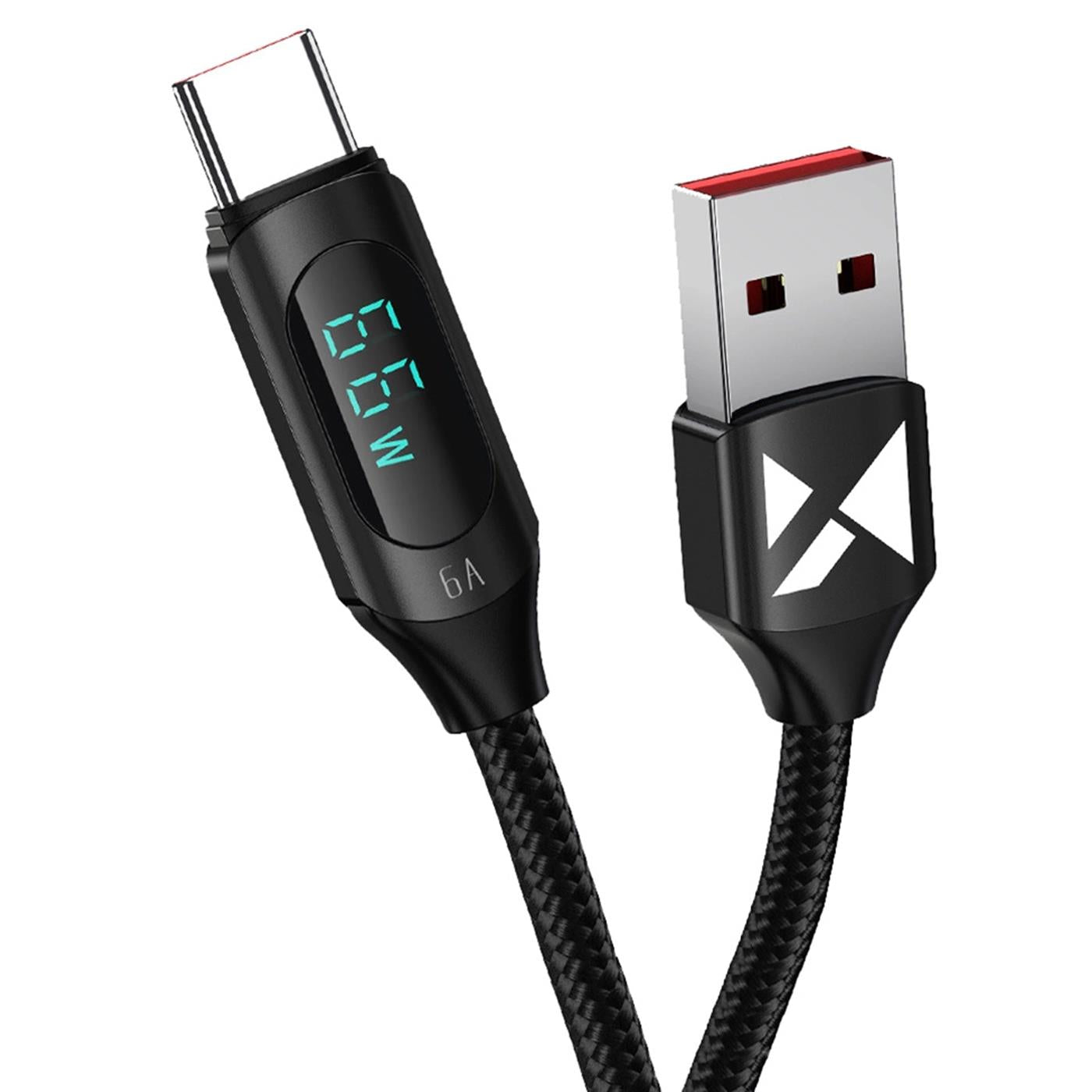 Ladekabel mit LED-Display – Schnellladung