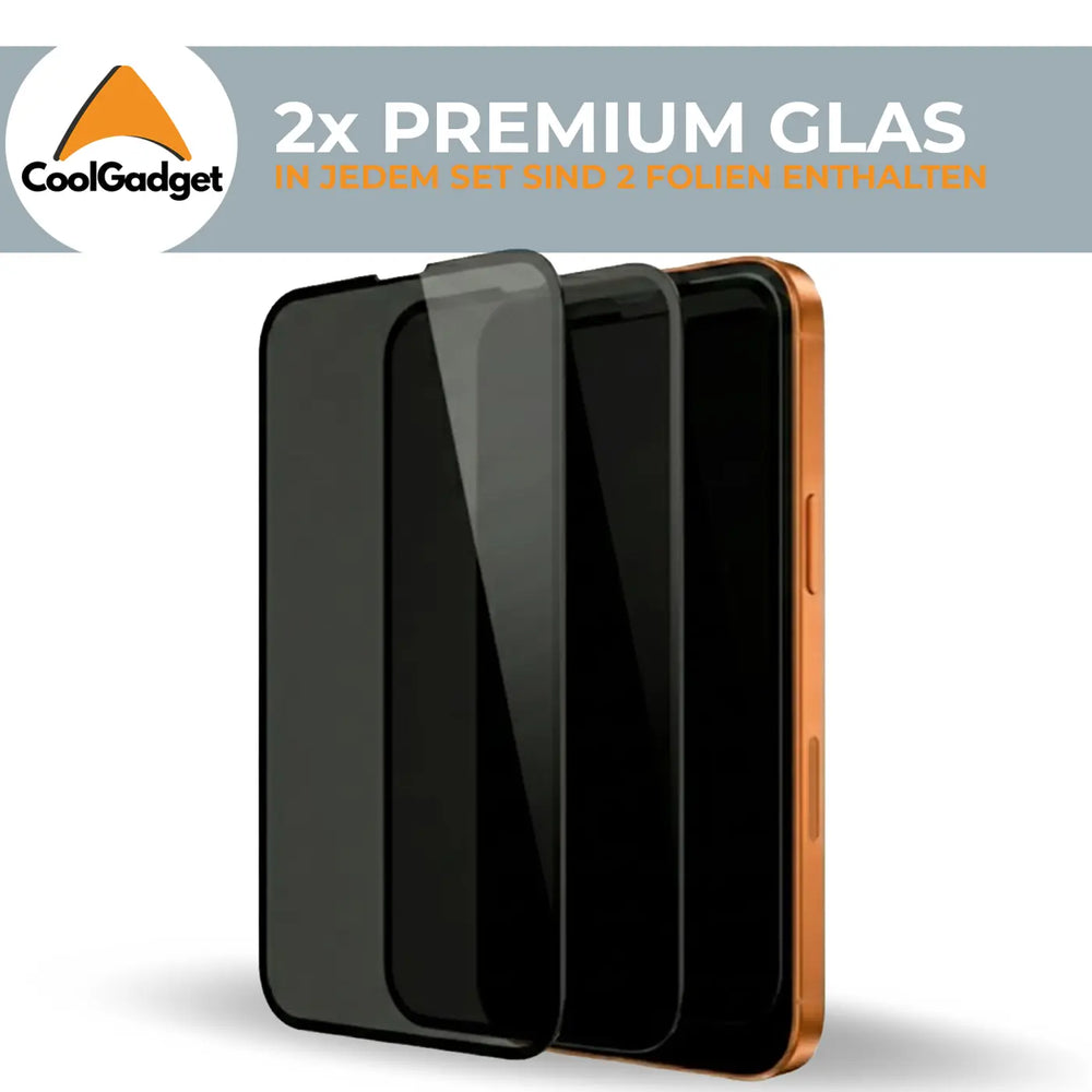 EZ.Box Schutzglas für iPhone 15 Pro Max mit Blickschutz – Einfache Installation.