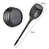 Solarlampe Fackel Design – 96 LEDs – IP65