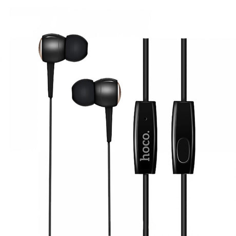 HOCO Drumbeat M19 In-Ear Kopfhörer mit Mikrofon in Schwarz