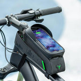Rockbros Fahrrad-Oberrohrtasche Wasserdicht mit Handyfach Default Title