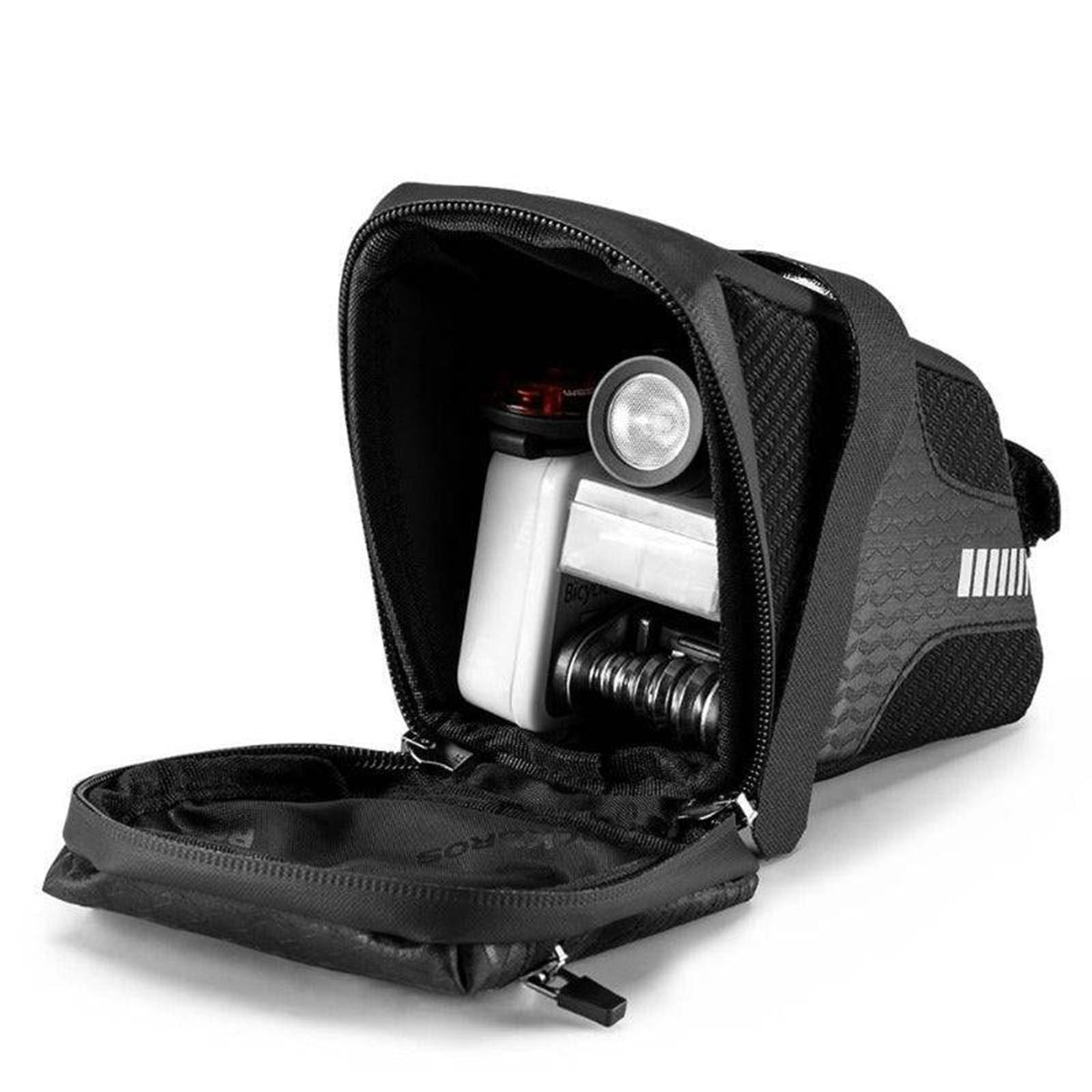 Rockbros Fahrrad-Satteltasche 1,5L C29-BK – Schwarz Default Title