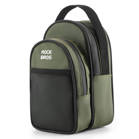 Rockbros Klapprad Lenkertasche 1,8L – Grün Default Title