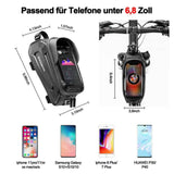 Rockbros Fahrrad-Oberrohrtasche B68 mit TPU-Touchscreen Default Title