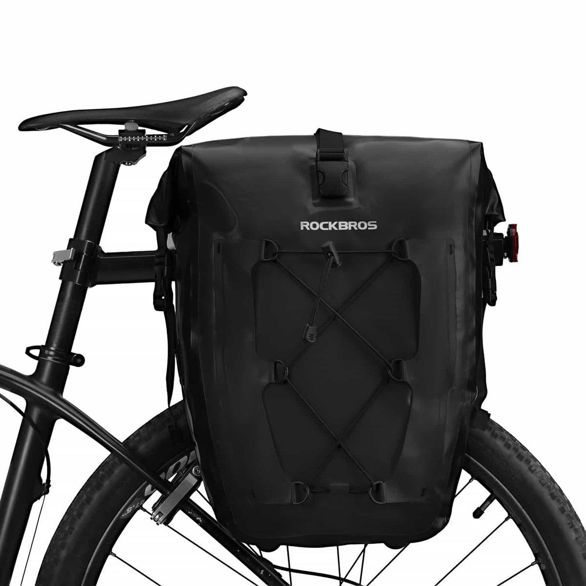 Rockbros Gepäckträgertasche 25L-32L wasserdicht Schwarz