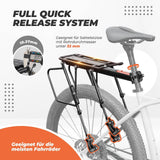 Rockbros Fahrrad Gepäckträger verstellbar bis 75 kg Default Title