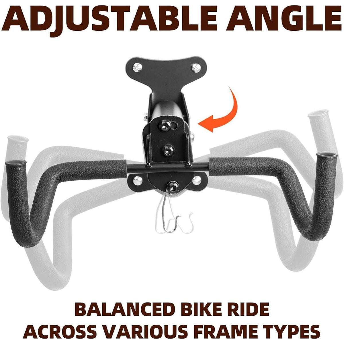 Rockbros Fahrrad-Wandhalterung verstellbar bis 15 kg Default Title
