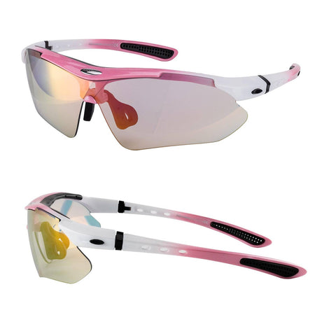 Rockbros Fahrradbrille Selbsttönend UV400 Rosa