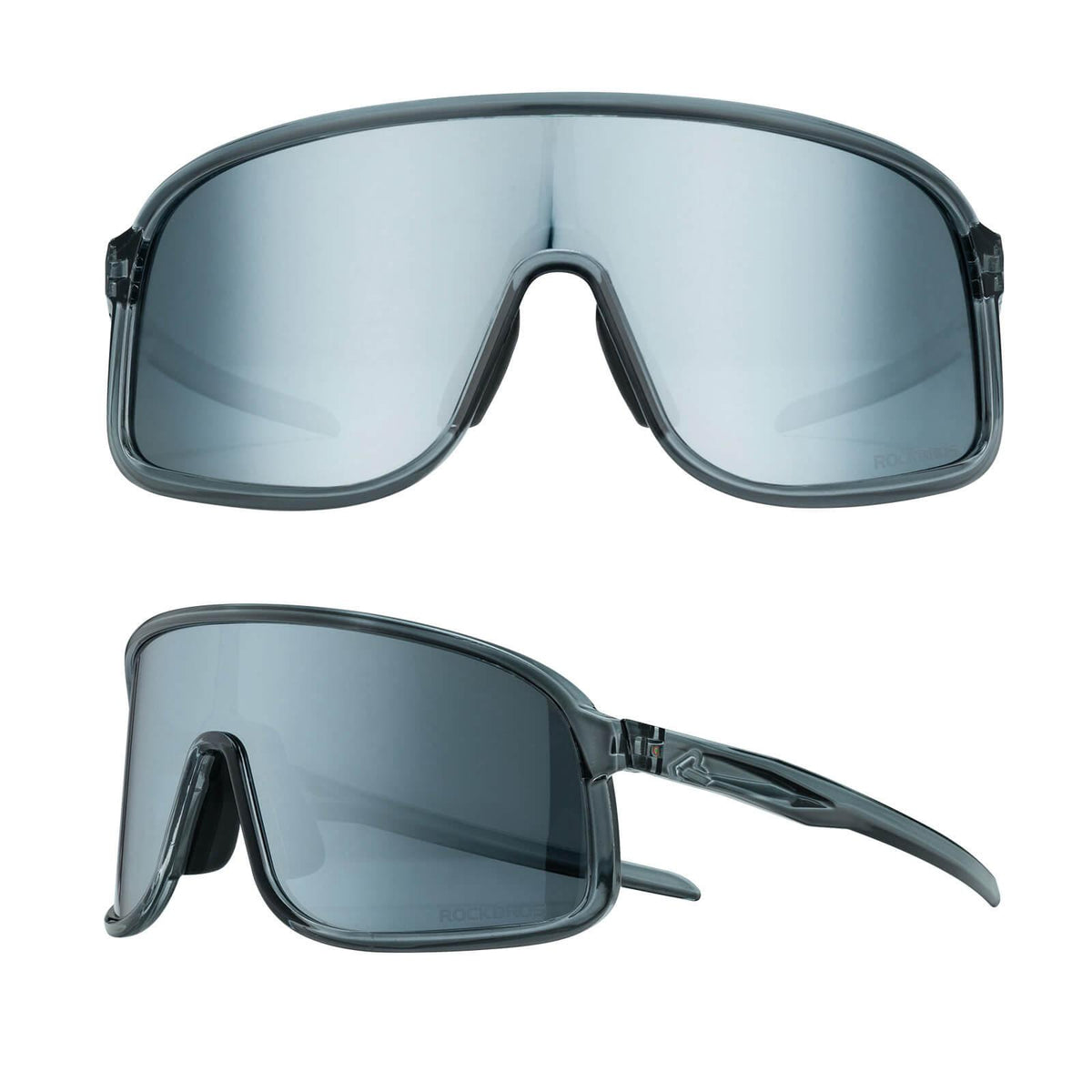 Rockbros Fahrradbrille Shadow Polarisiert UV400 Rot