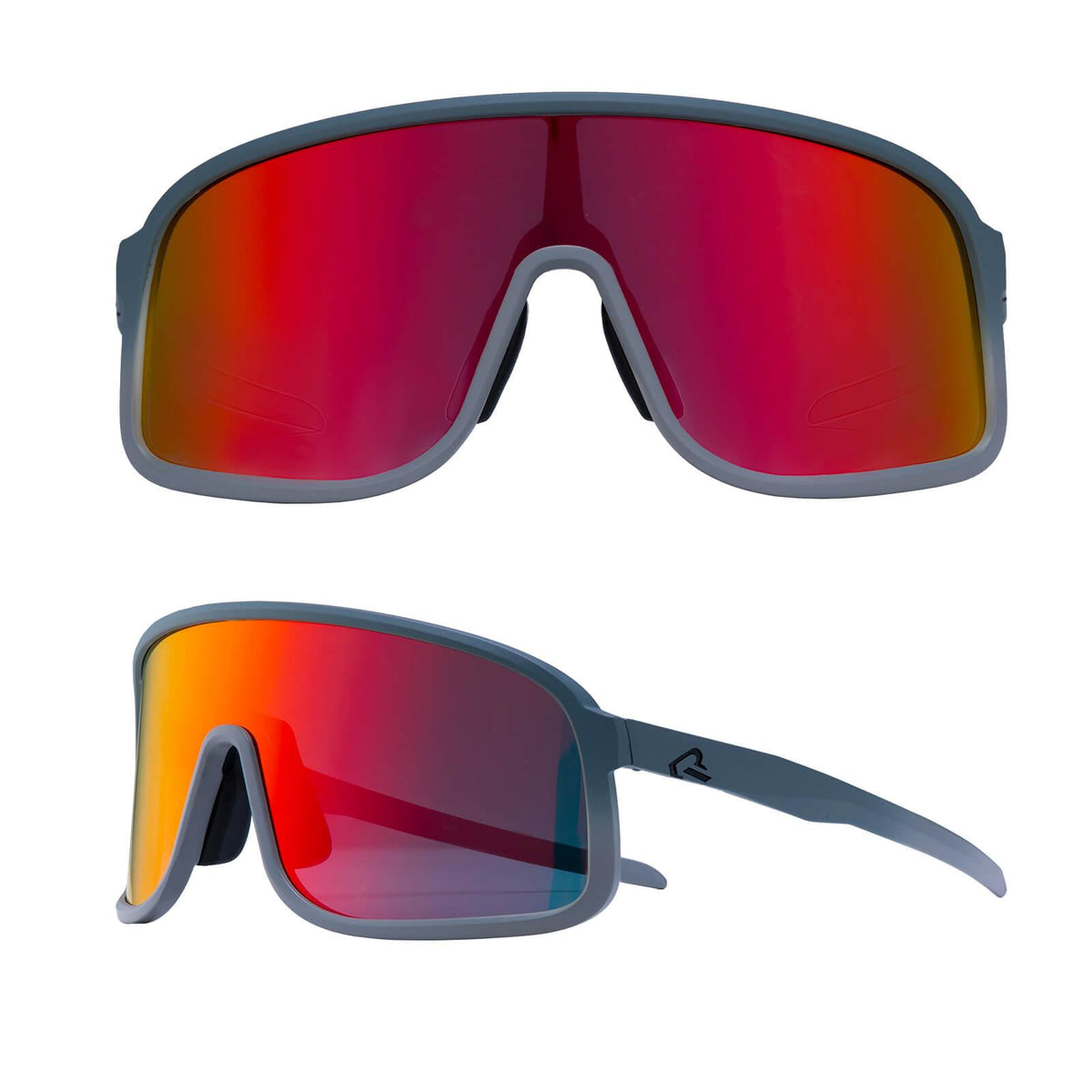 Rockbros Fahrradbrille Shadow Polarisiert UV400 Grau
