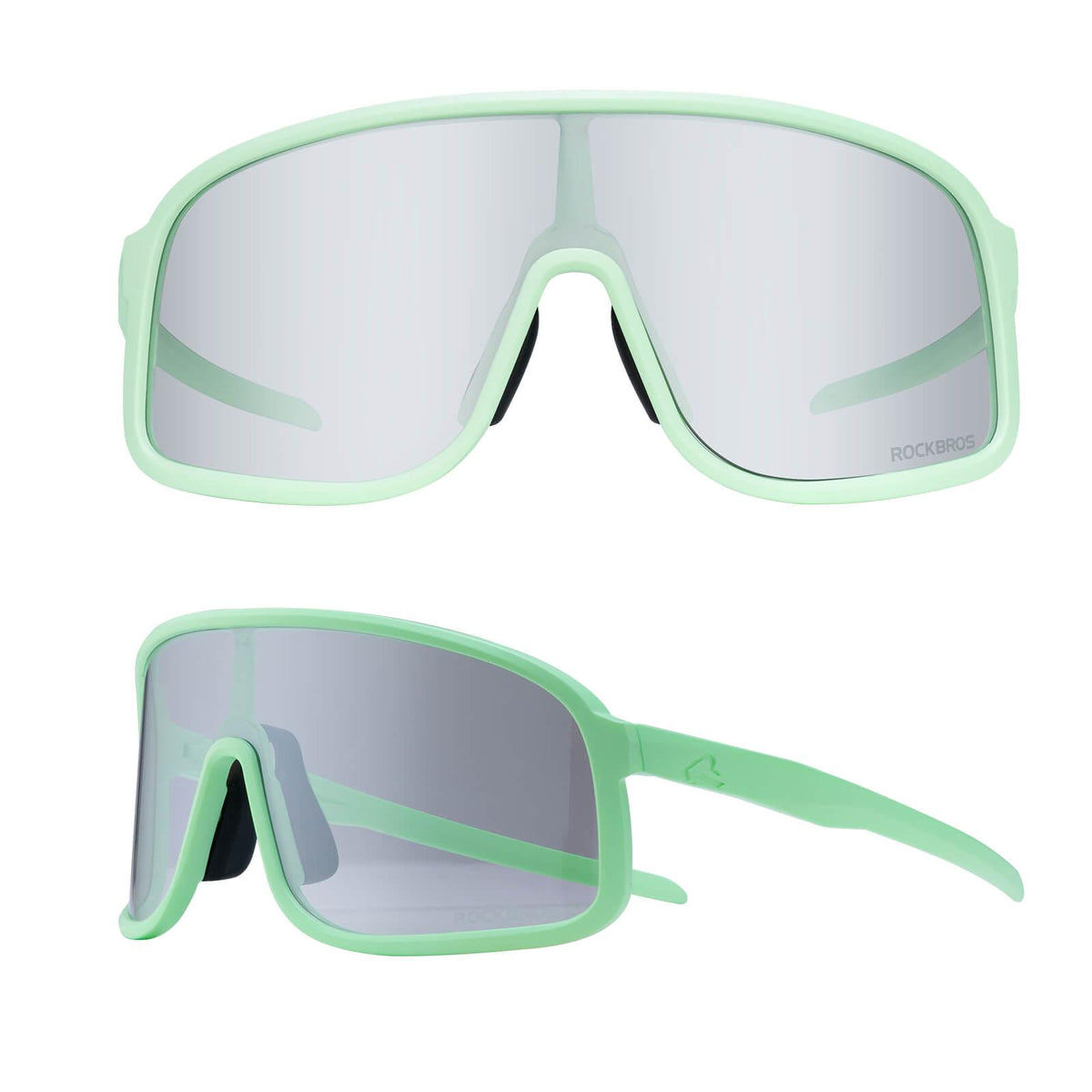 Rockbros Fahrradbrille SHOWDOW – Selbsttönend & UV400 Hellgelb