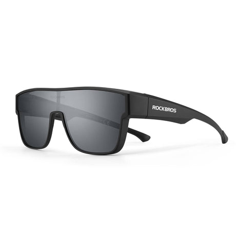 Rockbros Fahrrad-Überbrille polarisiert – Schwarz Default Title