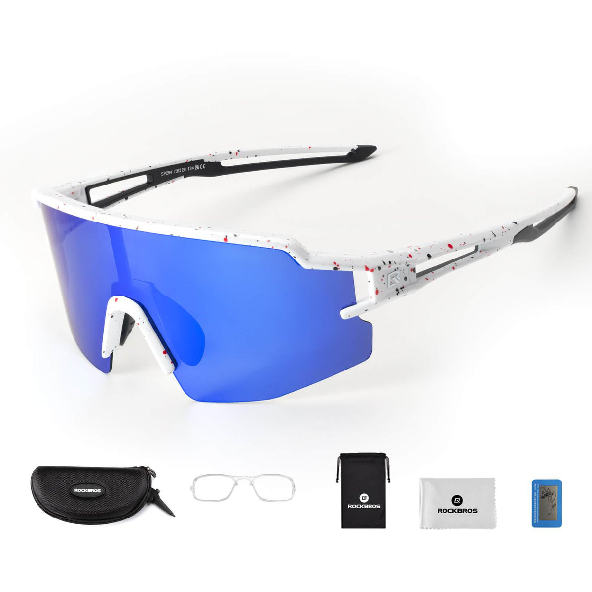 Rockbros Fahrradbrille – Polarisiert mit UV400 Default Title