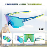 Rockbros Fahrradbrille – Polarisiert mit UV400 Default Title