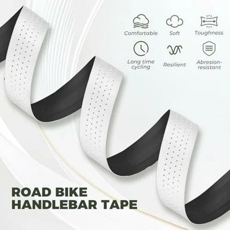 Rockbros Rennrad Lenkerband 3mm – 2 Rollen Schwarz Default Title