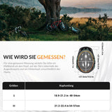 Rockbros Kinderhelm – 2-in-1 Fullface mit Kinnschutz Titan