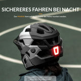 Rockbros Kinderhelm – 2-in-1 Fullface mit Kinnschutz Titan