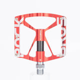 Rockbros Fahrradpedale – 9/16 Zoll Alu MTB Pedale Rot