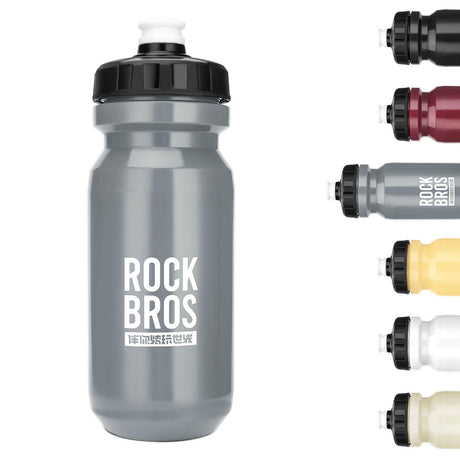 Rockbros Fahrrad-Trinkflasche – Auslaufsicher Grau